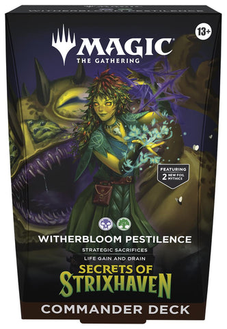 Secrets of Strixhaven Commander Deck - Witherbloom Pestilence -