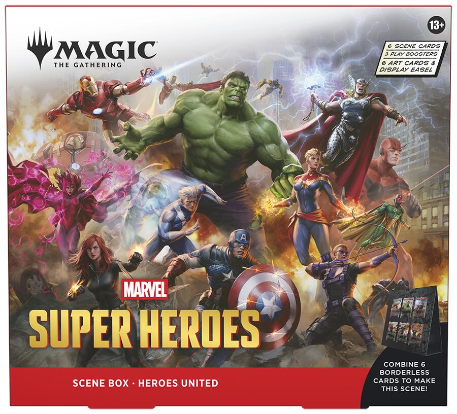 Marvel Super Heroes Scene Box - Heroes United -