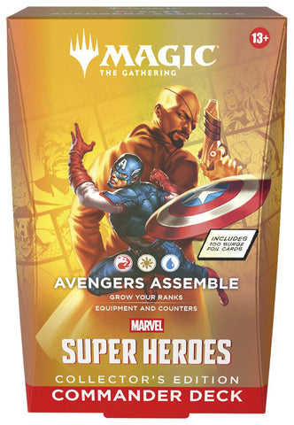 Marvel Super Heroes Commander Deck - Avengers Assemble (Collector's Edition) -