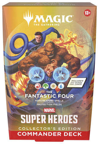 Marvel Super Heroes Commander Deck - The Fantastic Four (Collector's Edition) -