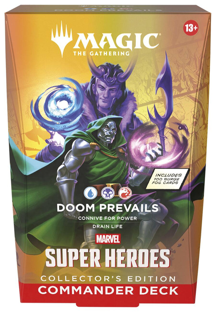 Marvel Super Heroes Commander Deck - Doom Prevails (Collector's Edition) -