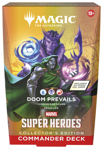 Marvel Super Heroes Commander Deck - Doom Prevails (Collector's Edition) -