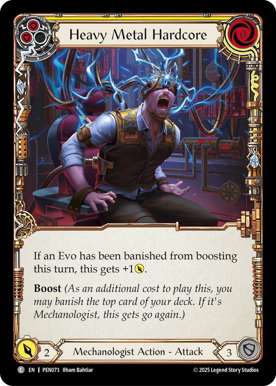 Heavy Metal Hardcore (Yellow) (Regular) [PEN073] (Compendium of Rathe)