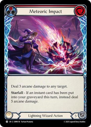 Meteoric Impact (Red) [OMN118] (Omens of the Third Age)