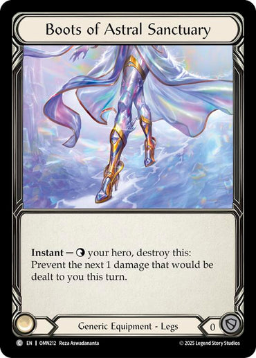 Boots Of Astral Sanctuary [OMN212] (Omens of the Third Age)