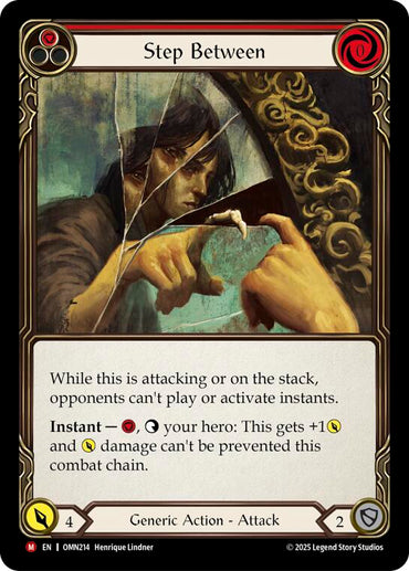 Step Between (Red) [OMN214] (Omens of the Third Age)  Rainbow Foil