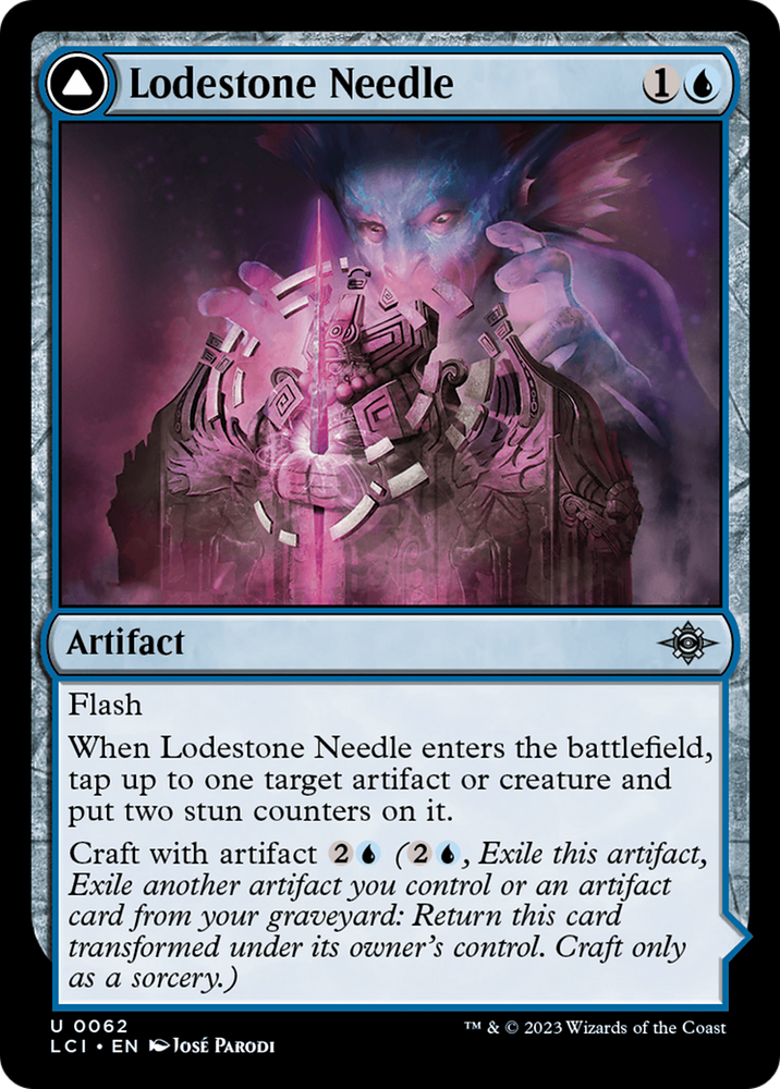 Lodestone Needle // Guidestone Compass [The Lost Caverns of Ixalan]