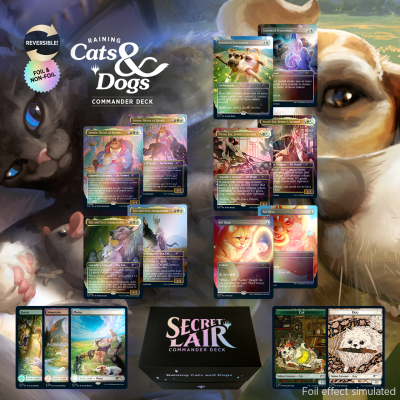Secret Lair: Drop Series - [Commander] Raining Cats and Dogs