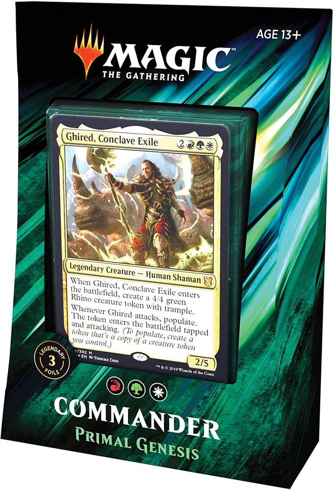 Commander 2019 - Commander Deck [Primal Genesis]