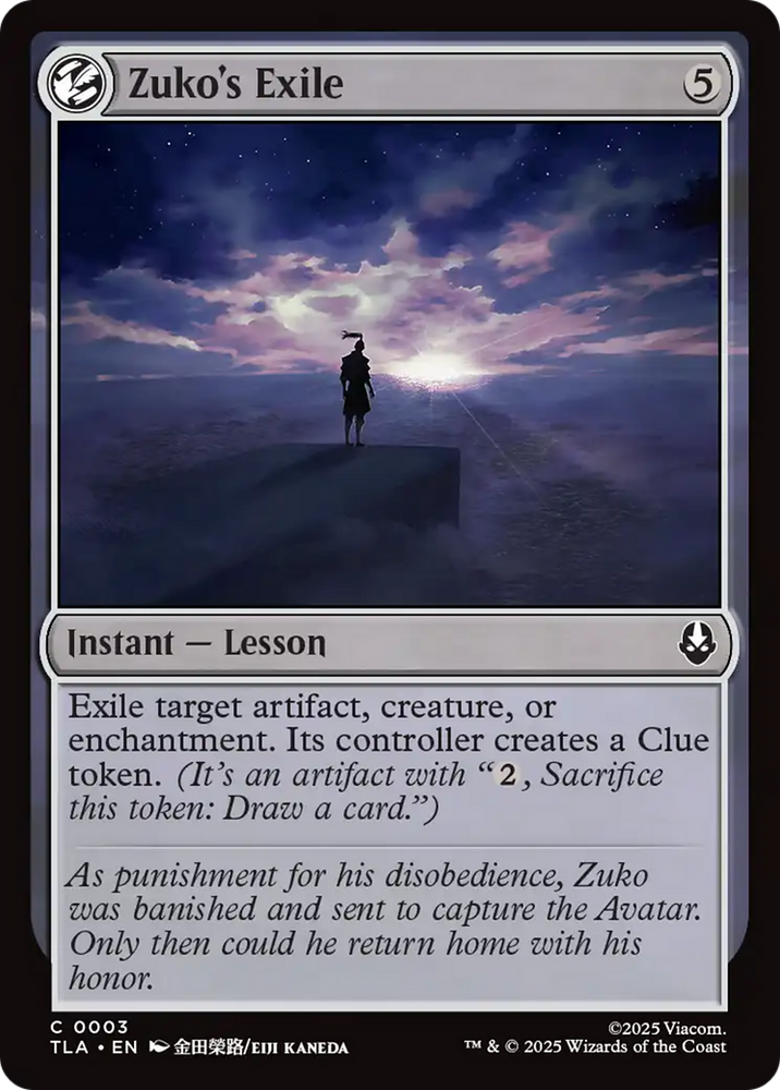 Zuko's Exile [Avatar: The Last Airbender]