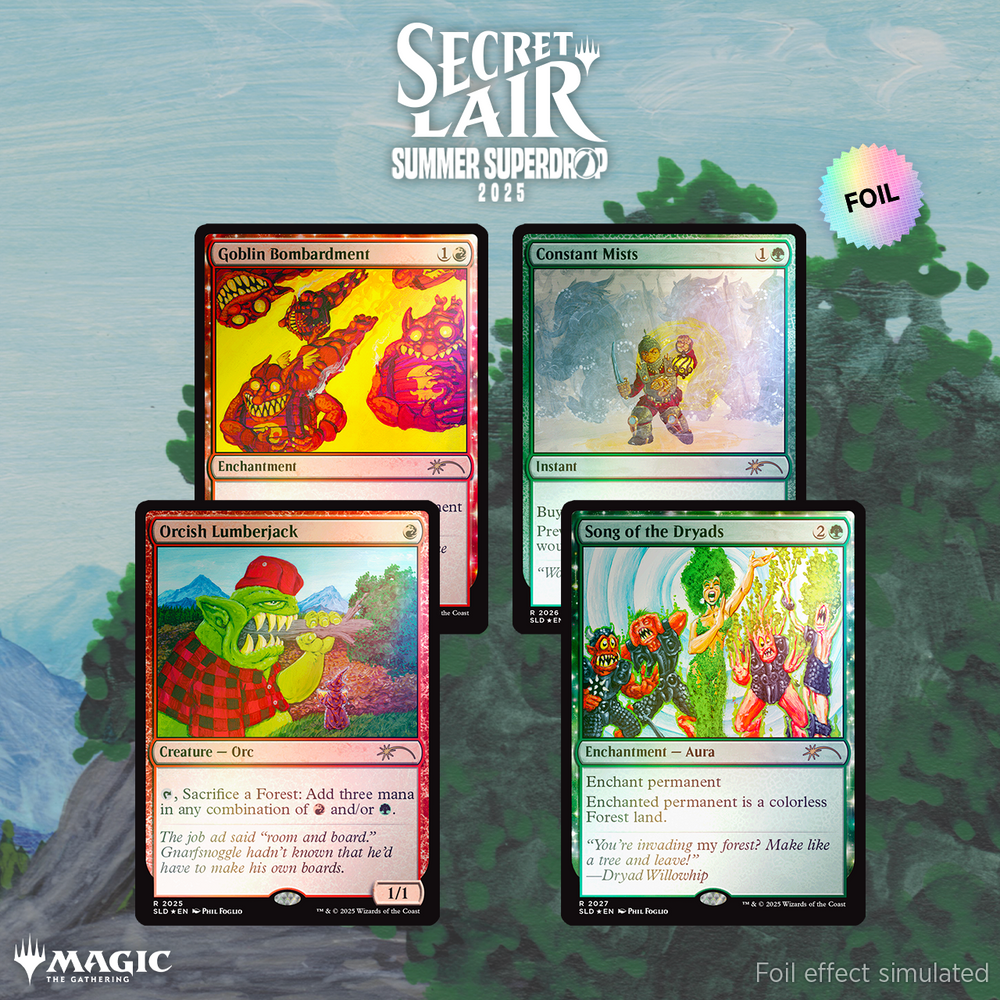 Secret Lair: Artist Series: Phil Foglio [Foil Edition]