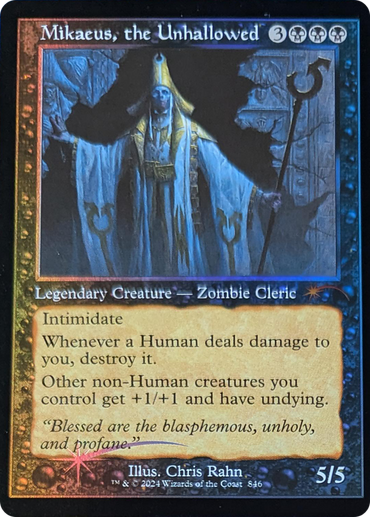 Mikaeus, the Unhallowed (Retro Frame) [Secret Lair Drop Series]