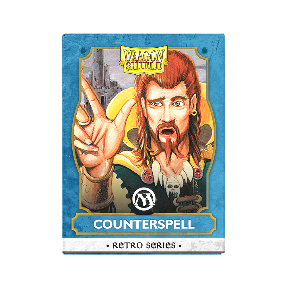 Dragon Shield Brushed - Art - Retro Series - Counterspell -