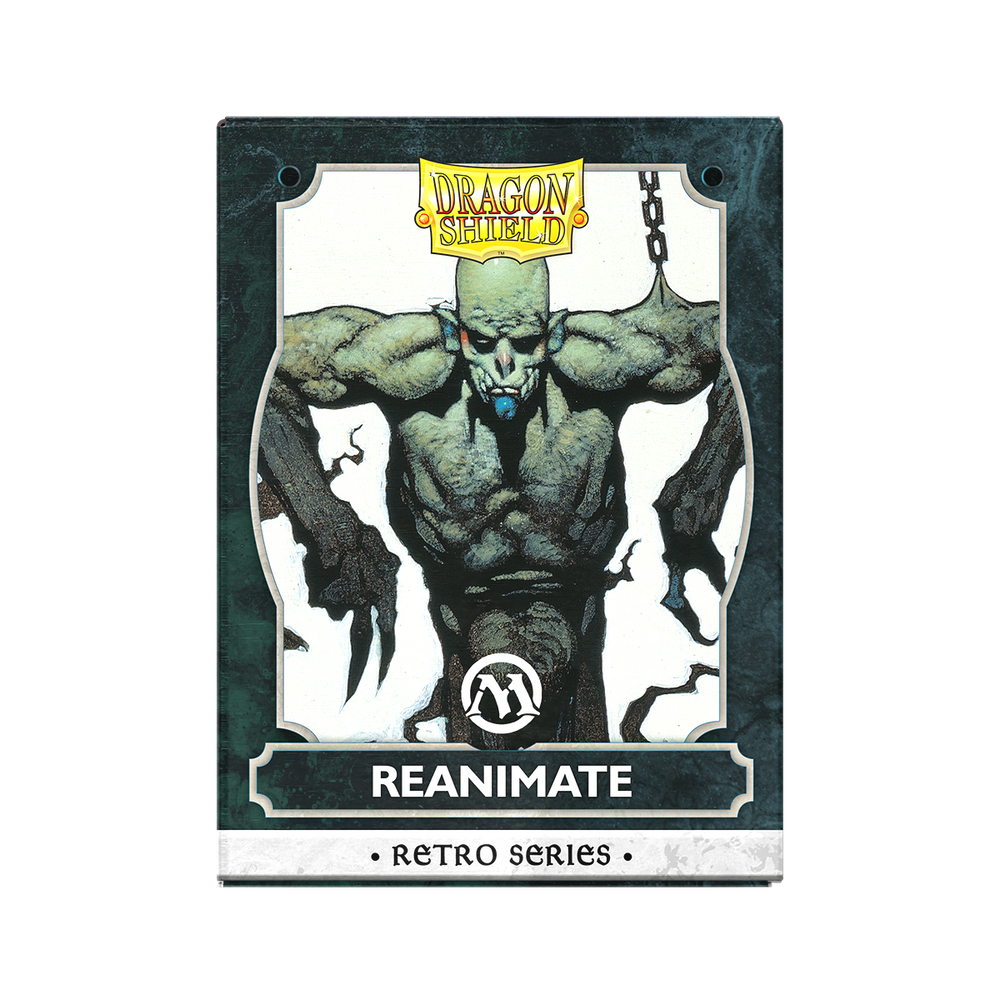 Dragon Shield Brushed - Art - Retro Series - Reanimate -