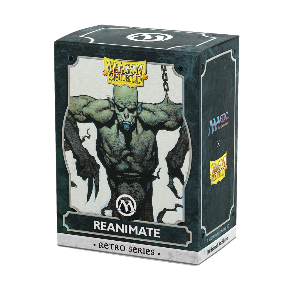 Dragon Shield Brushed - Art - Retro Series - Reanimate -