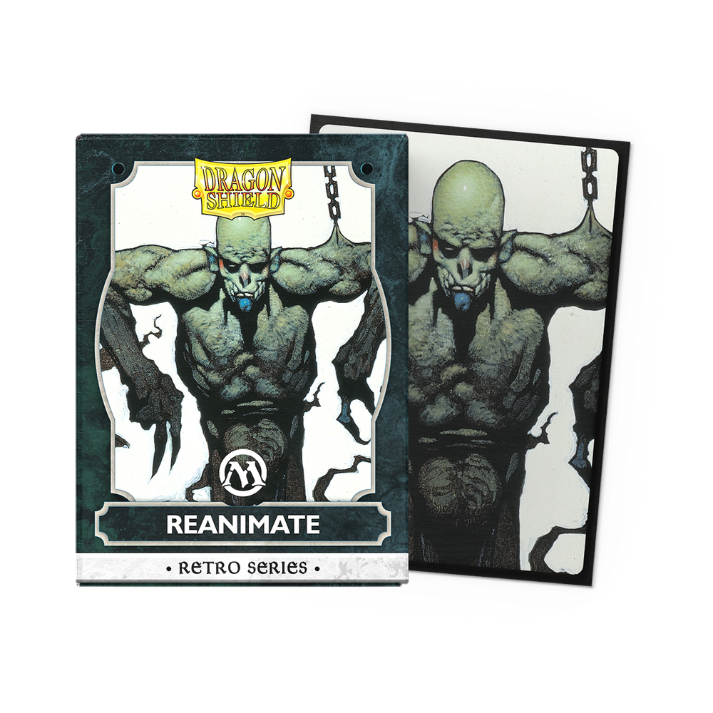 Dragon Shield Brushed - Art - Retro Series - Reanimate -