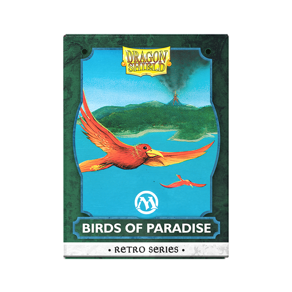 Dragon Shield Brushed - Art - Retro Series - Birds of Paradise -
