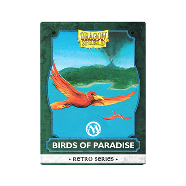 Dragon Shield Brushed - Art - Retro Series - Birds of Paradise -