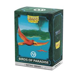 Dragon Shield Brushed - Art - Retro Series - Birds of Paradise -
