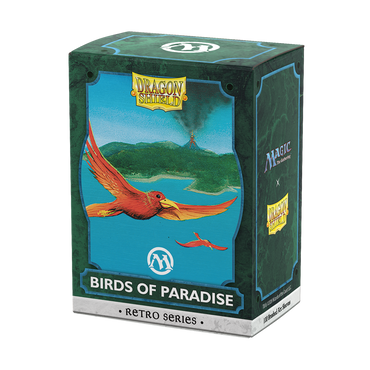 Dragon Shield Brushed - Art - Retro Series - Birds of Paradise -