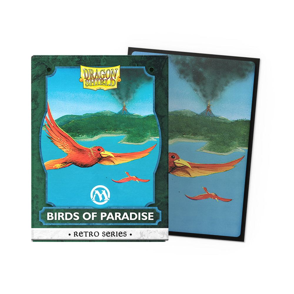 Dragon Shield Brushed - Art - Retro Series - Birds of Paradise -