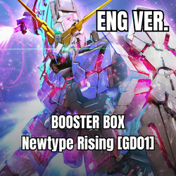 GUNDAM CARD GAME - Booster Box - Newtype Rising [GD01] - English Version