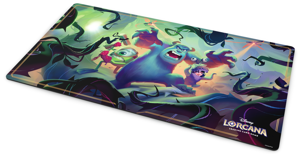 Disney Lorcana - Attack of the Vines - Mike Wazowski, Sulley, and Boo - Playmat -
