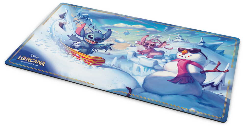 Disney Lorcana - Hyperia City - Stitch and Angle - Playmat -