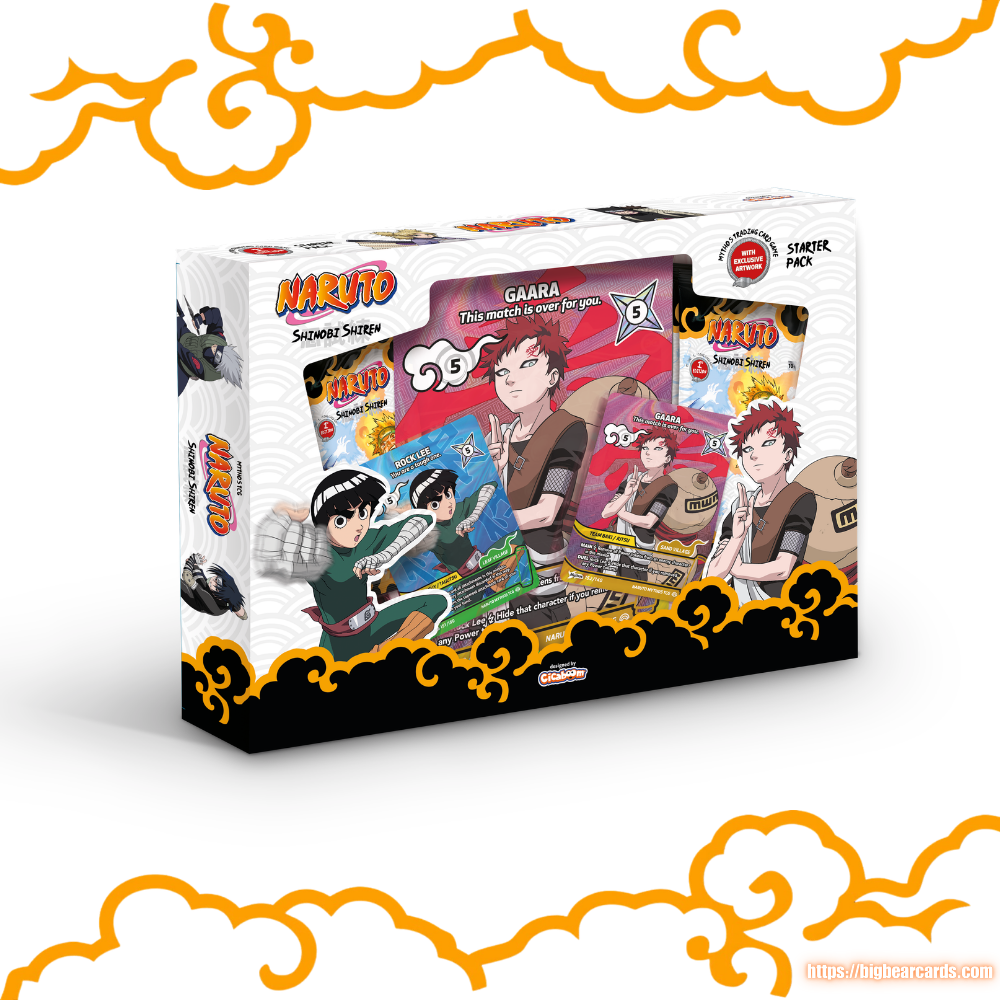 NARUTO Mythos TCG - Starter Pack Gaara Set 2 - Shinobi Shiren
