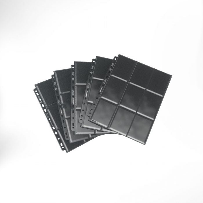 18-POCKET PAGES SIDE-LOADING BLACK (50 pages display)