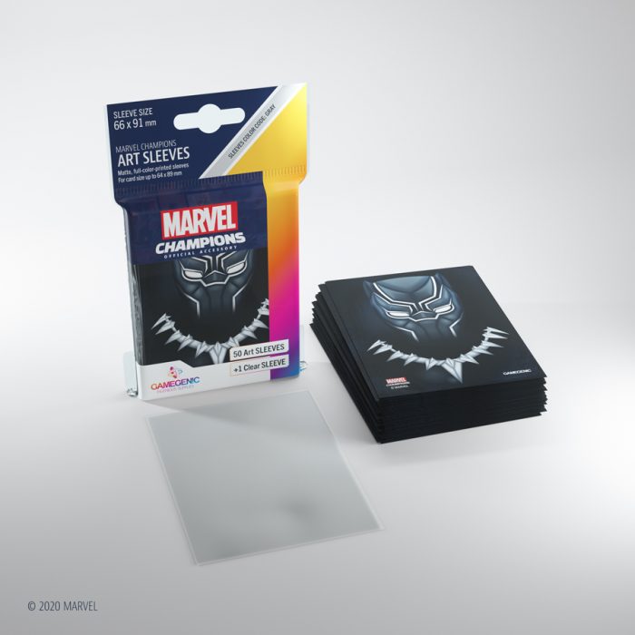 MARVEL CHAMPIONS ART SLEEVES BLACK PANTHER