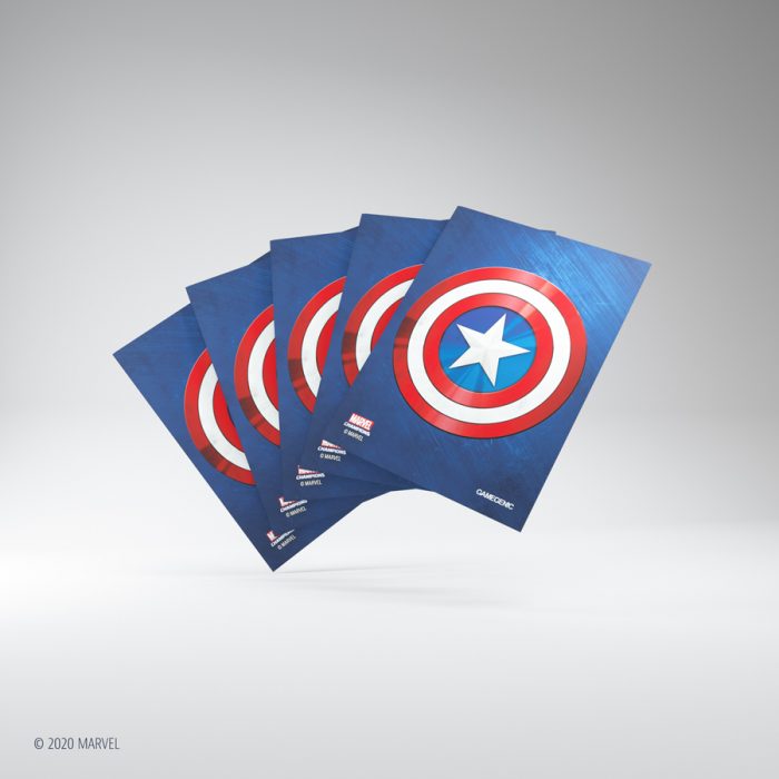 MARVEL CHAMPIONS ART SLEEVES CAPTAIN AMERICA