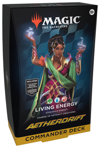 Aetherdrift - Commander Deck - Living  Energy -