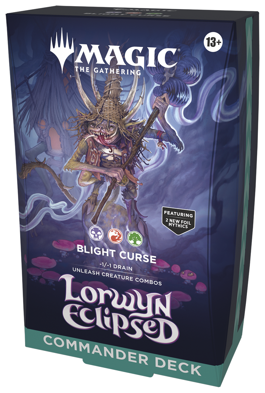 Lorwyn Eclipsed Commander Decks - Blight Curse -