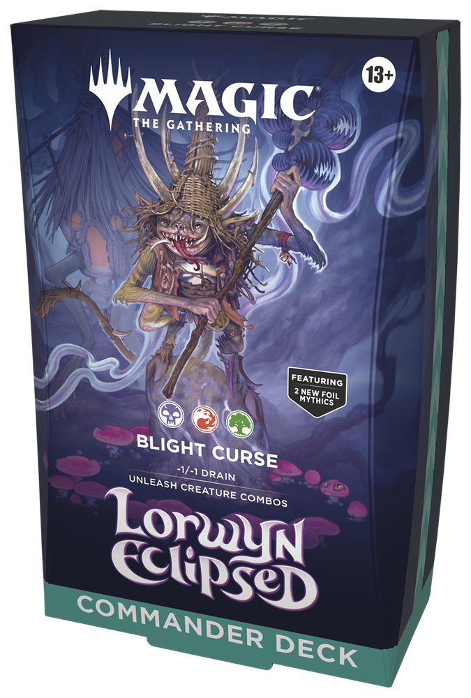 Lorwyn Eclipsed Commander Decks - Blight Curse -