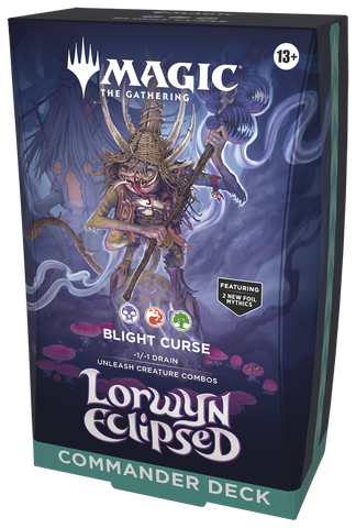 Lorwyn Eclipsed Commander Decks - Blight Curse -
