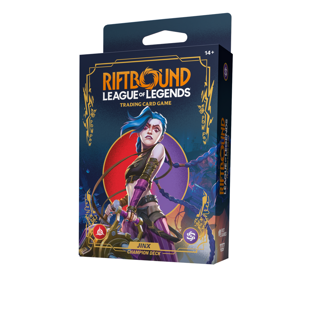 Riftbound - ORIGINS - CHAMPION DECK: JINX DISPLAY