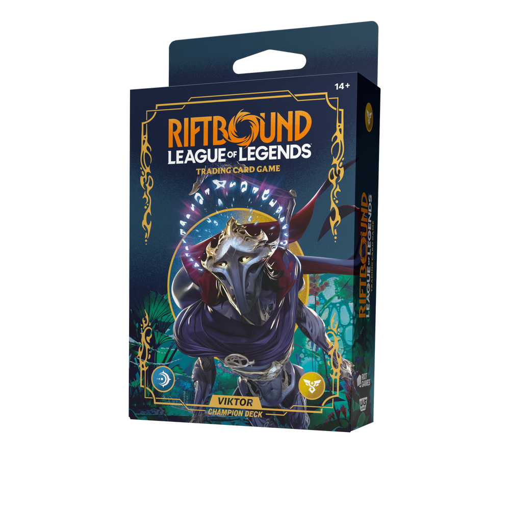 Riftbound - ORIGINS - CHAMPION DECK: VIKTOR DISPLAY