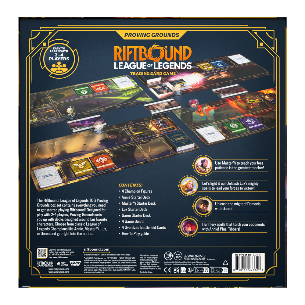 Riftbound - ORIGINS - PROVING GROUNDS