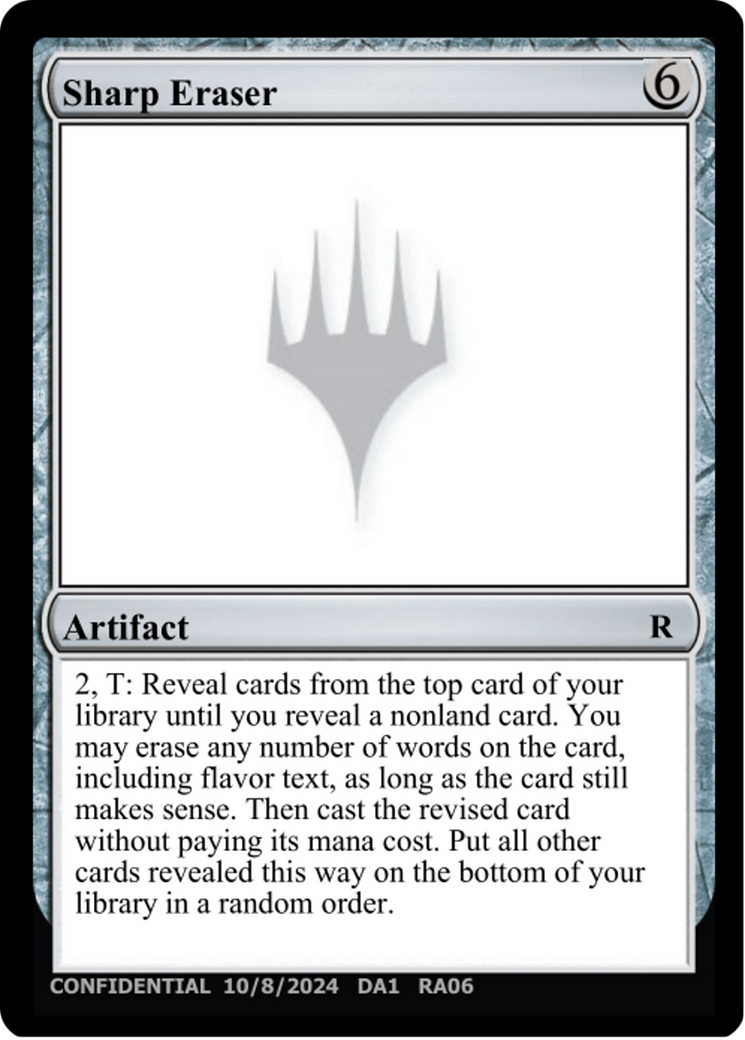 Sharp Eraser [Unknown Event]