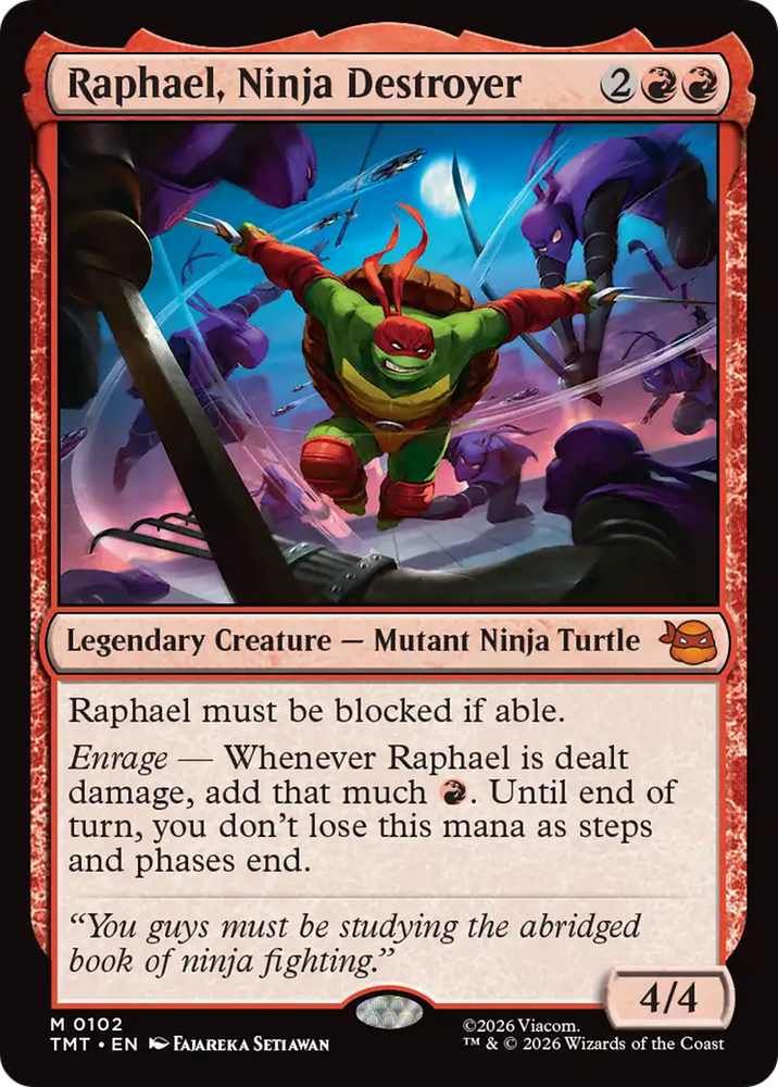 Raphael, Ninja Destroyer [Teenage Mutant Ninja Turtles]