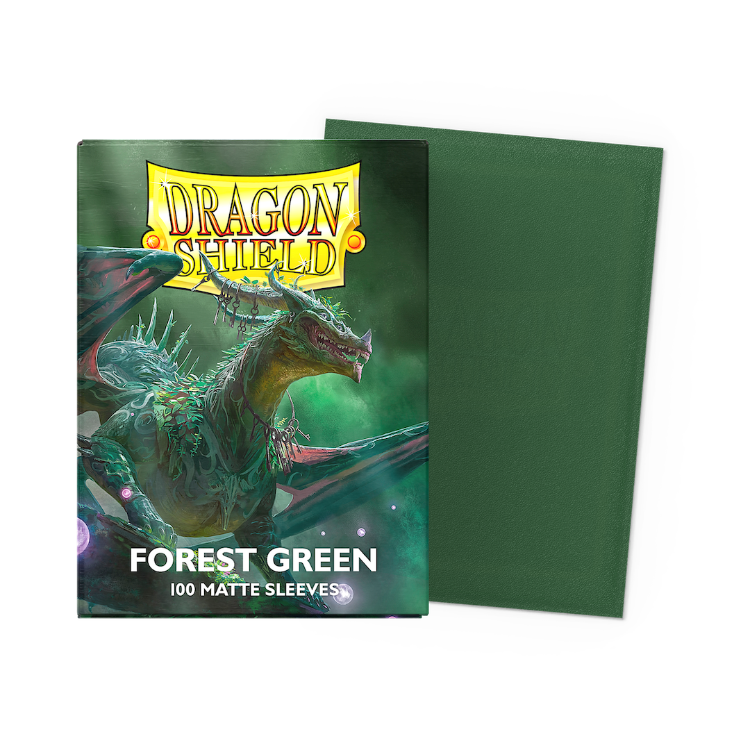 Dragon Shield Matte - Forest Green