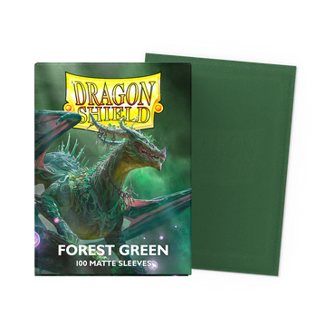 Dragon Shield Matte - Forest Green