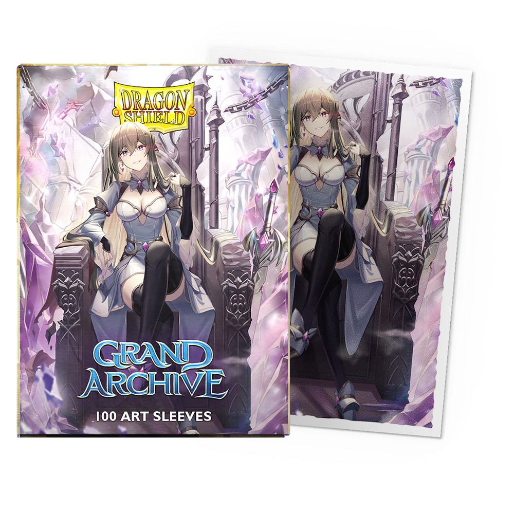 Dragon Shield Matte - Art - Grand Archive - Merlin, Kingslayer