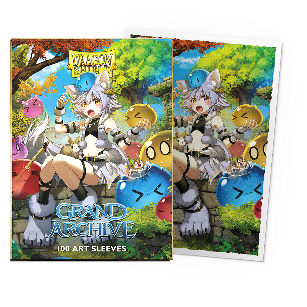 Dragon Shield Matte - Art - Grand Archive - Silvie, Slime Sovereign