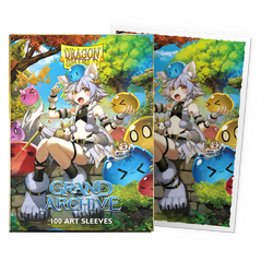 Dragon Shield Matte - Art - Grand Archive - Silvie, Slime Sovereign