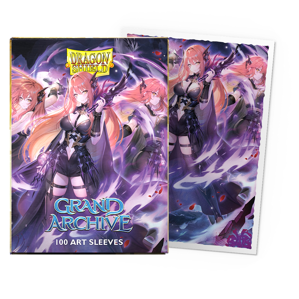 Dragon Shield Matte - Art - Grand Archive - Tristan, Shadowdancer
