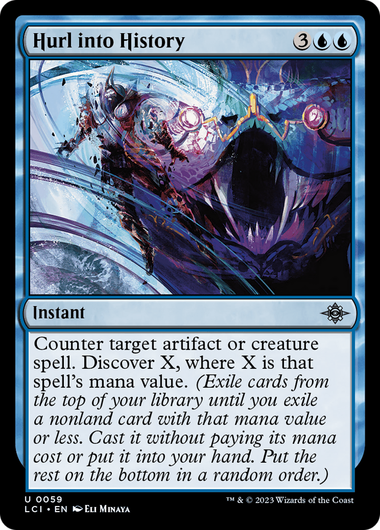 Hurl into History [The Lost Caverns of Ixalan]