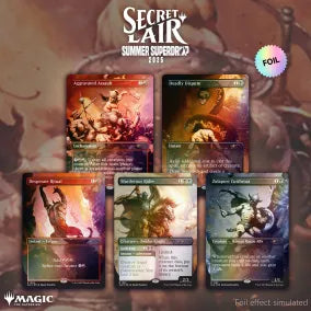 Secret Lair Drop: Summer Superdrop 2025 - The Art of Frank Frazetta [The Second Exhibition - Rainbow Foil Edition]