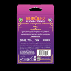 Riftbound - Unleashed - Champion Deck: Vex Display